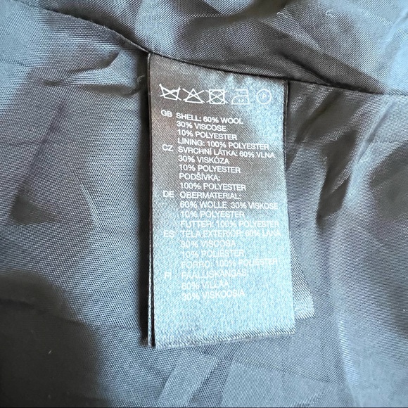 H&M Black coat - Picture 12 of 13